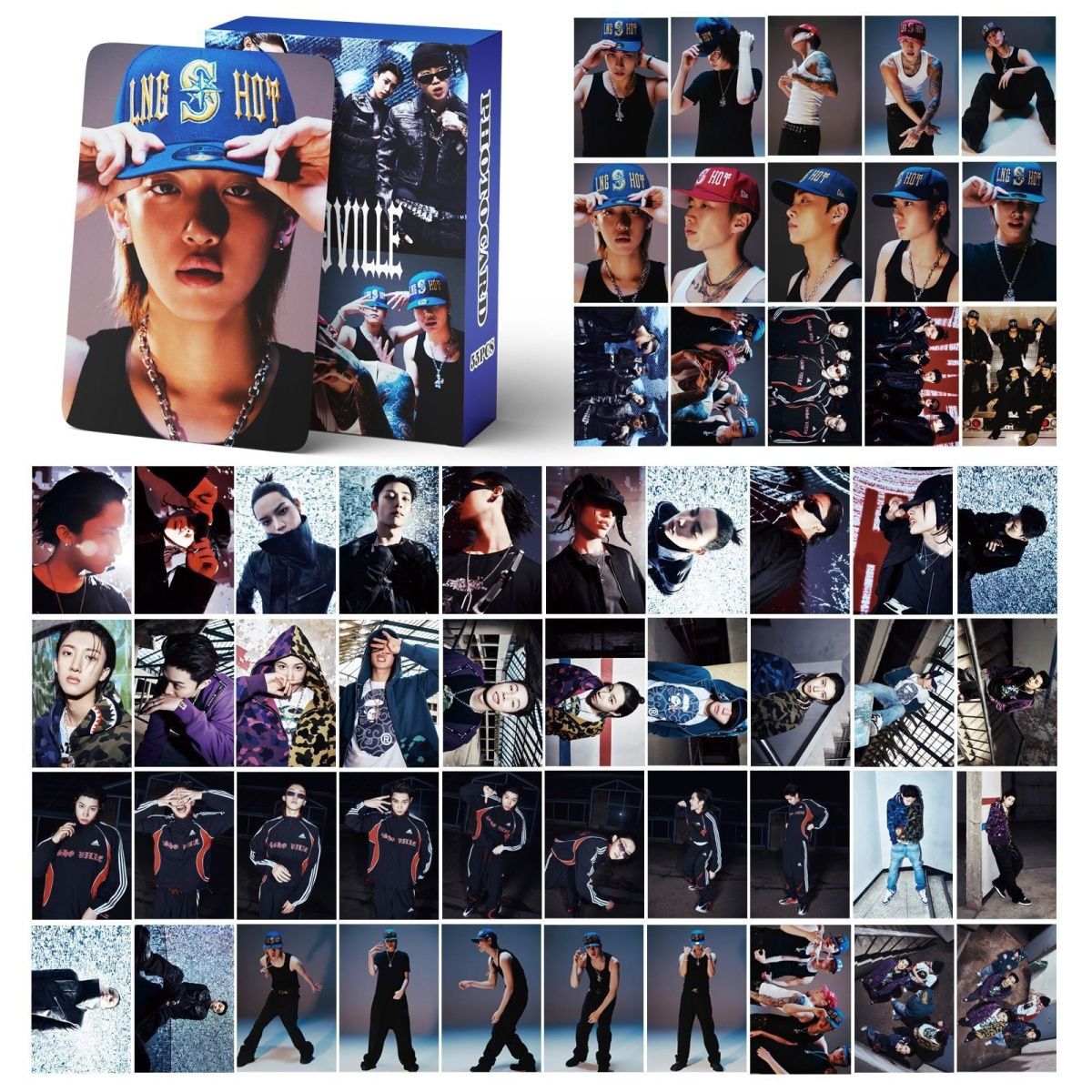 LNGSHOT 4SHOVILLE PHOTOCARDS 55PCS