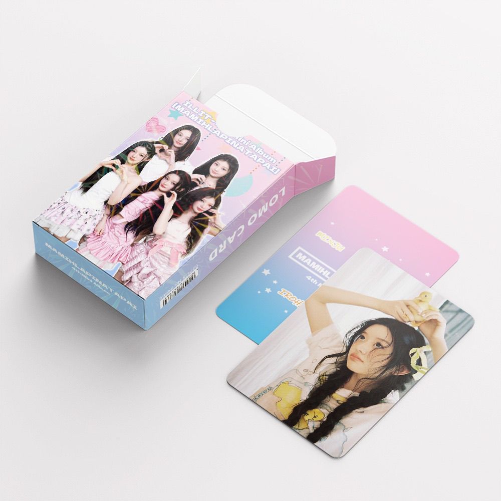 ILLIT MAMIHLAPINATAPAI PHOTOCARDS 92 PCS(60 CARDS+ 32 STICKERS)