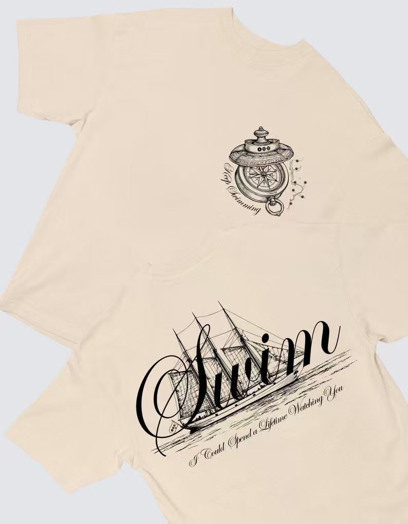 BTS SWIM T-SHIRTS 100% COTTON