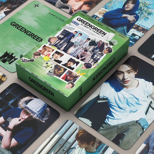 CORTIS GREENGREEN PHOTOCARDS 55 PCS