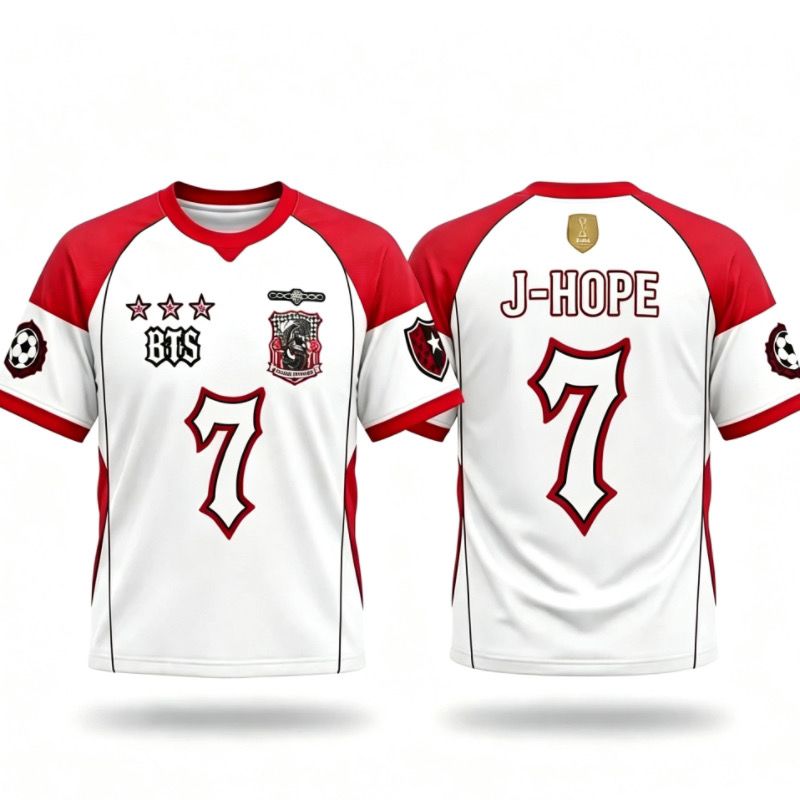 BTS WORLD CUP HALFTIME SHOW JERSEY