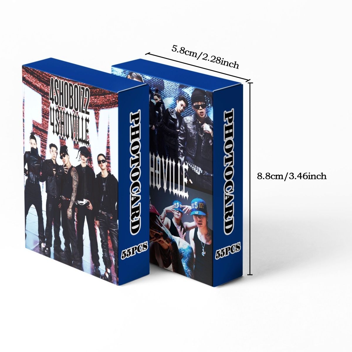 LNGSHOT 4SHOVILLE PHOTOCARDS 55PCS