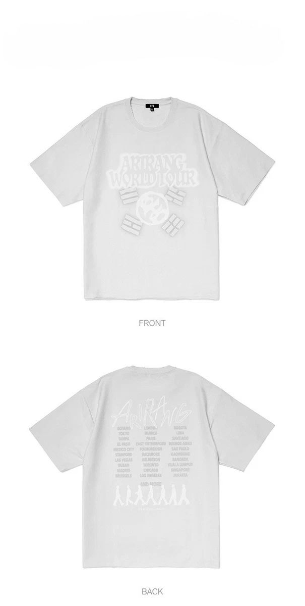 BTS ARIRANG T-SHIRTS 100% COTTON