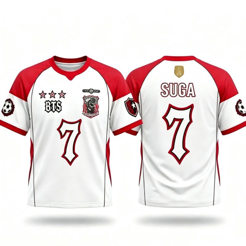 BTS WORLD CUP HALFTIME SHOW JERSEY