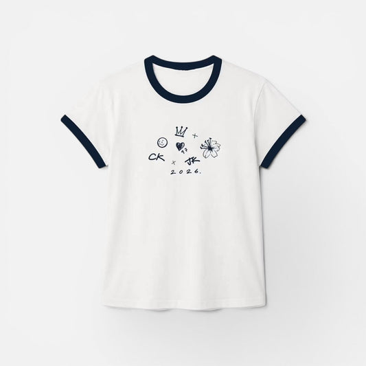 BTS JUNGKOOK CK T-SHIRTS 100% COTTON