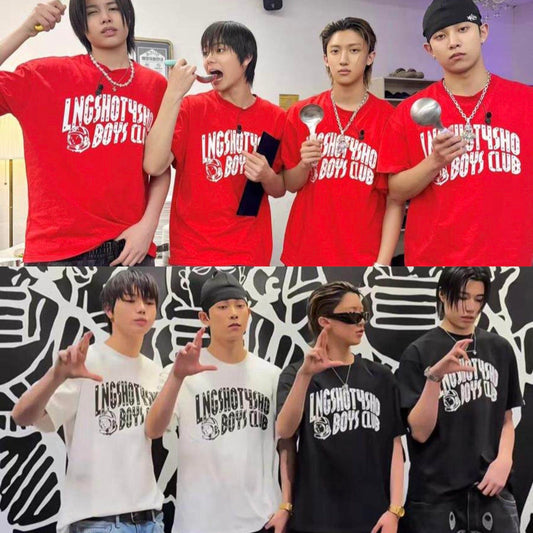 LNGSHOT4SHO BOYS CLUB T-SHIRTS 100% COTTON