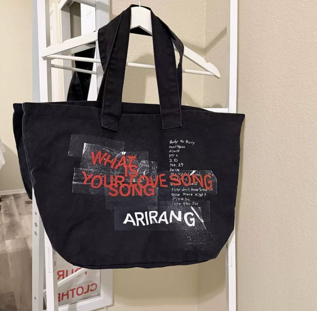 BTS LAS VEGAS ARIRANG BAG